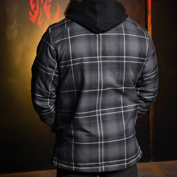 Dixxon Flannel The RITUAL Hooded Flannel Jacket - Men's 2XL Tall - Picture 8 of 12